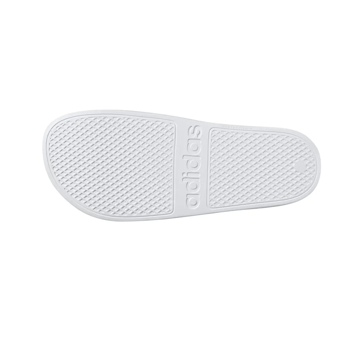 Adidas Mens Adilette Aqua Slides F35539 Cloud White / Core Black / Cloud White