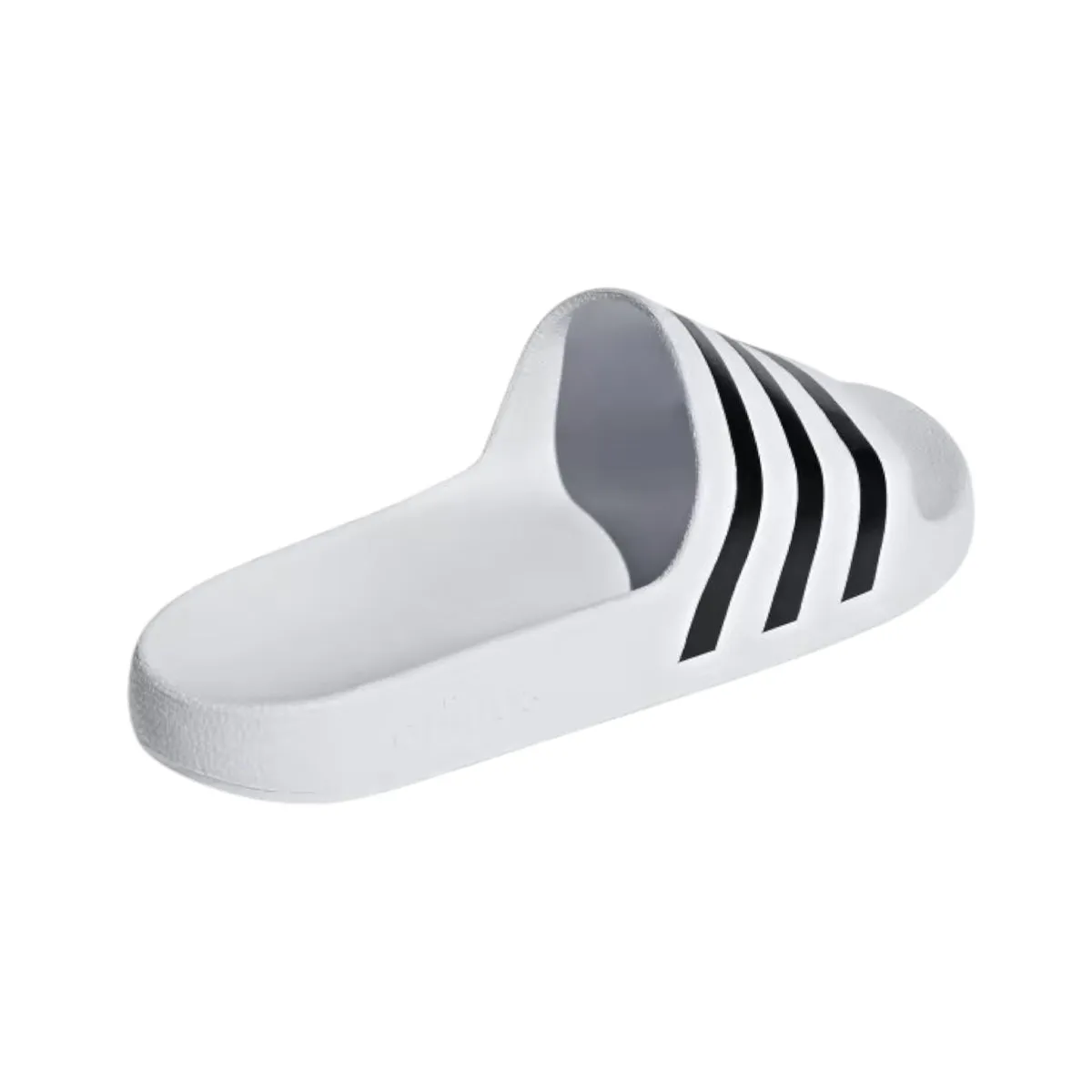 Adidas Mens Adilette Aqua Slides F35539 Cloud White / Core Black / Cloud White