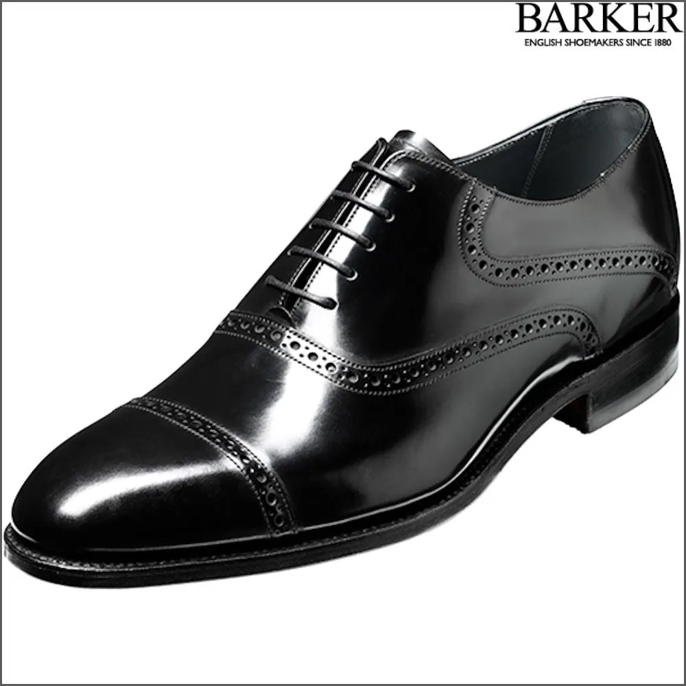 Barker Wilton Oxford Toe Cap@