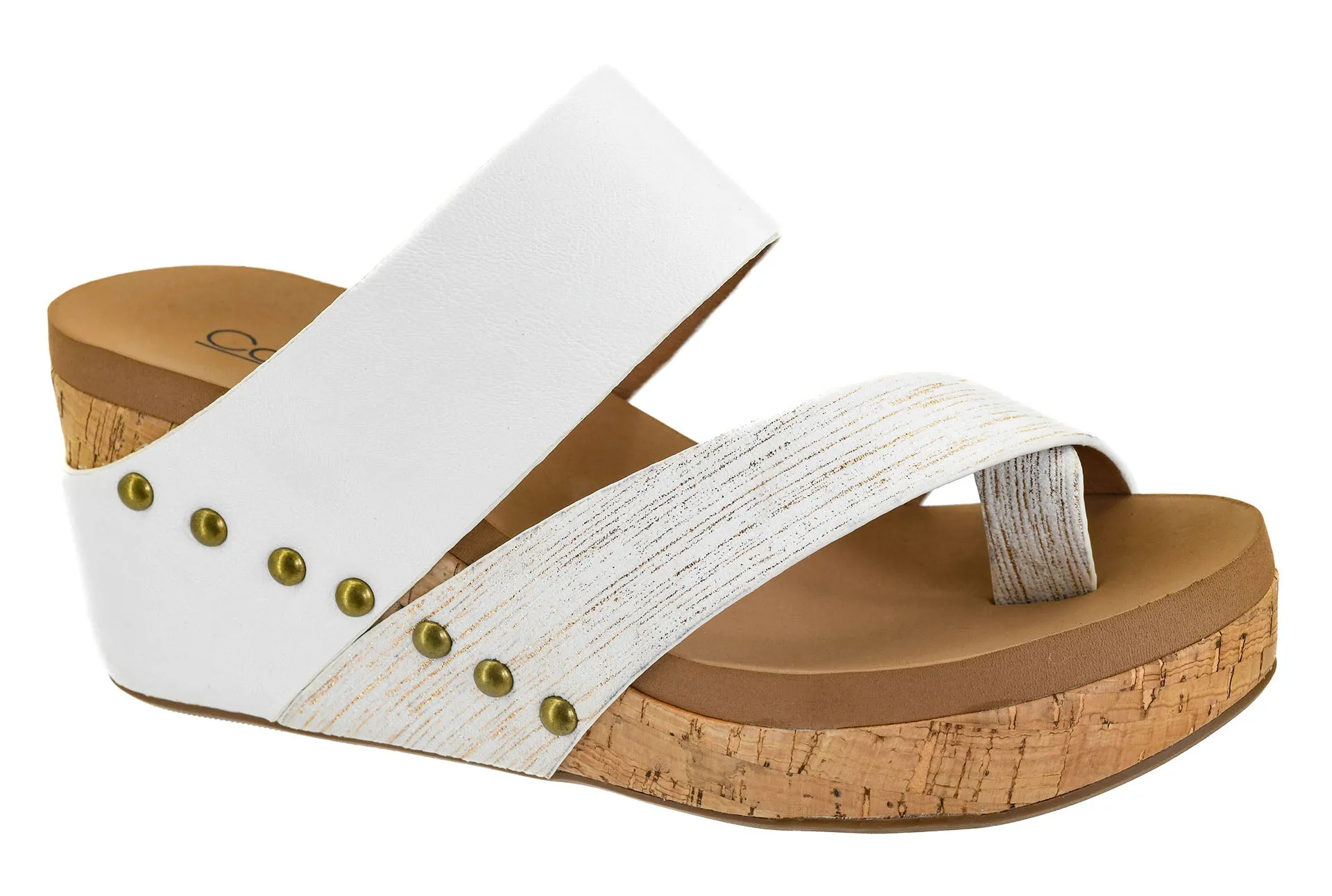 Bashful Wedge- White