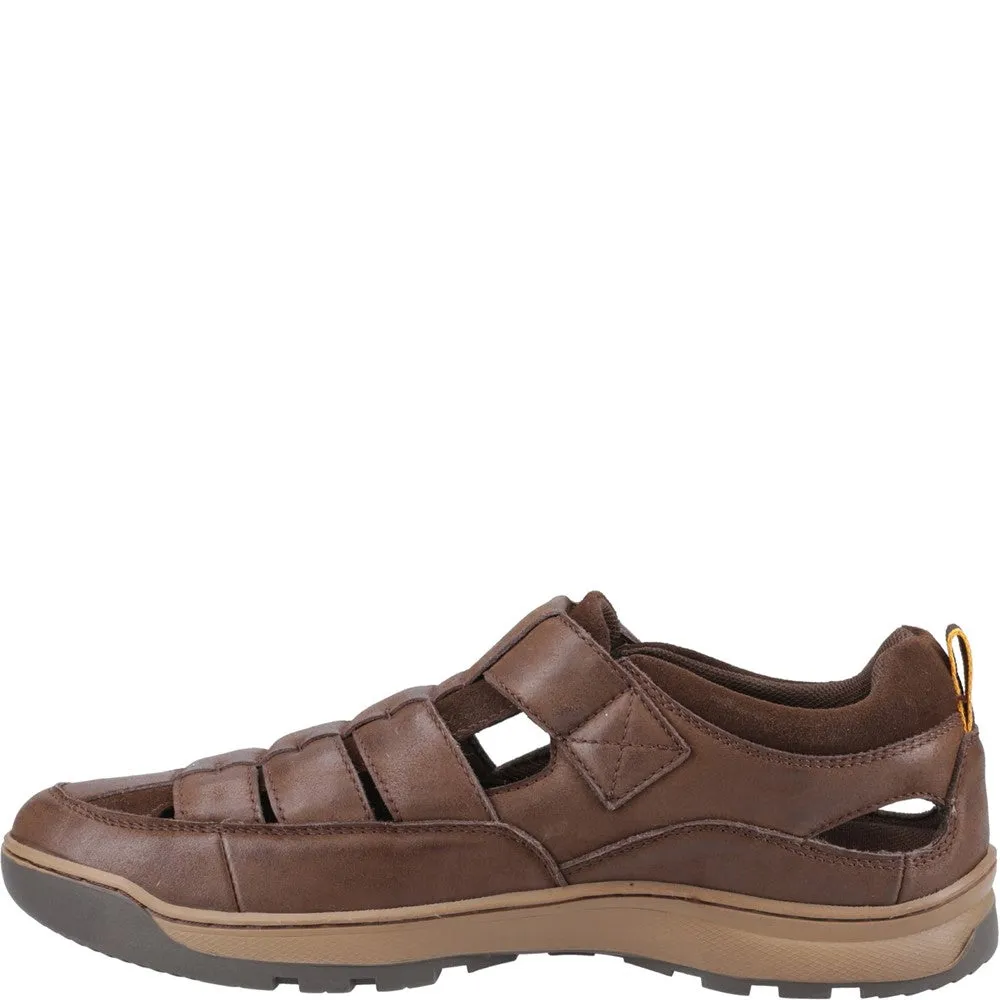 Brown Rucker Fisherman Sandals