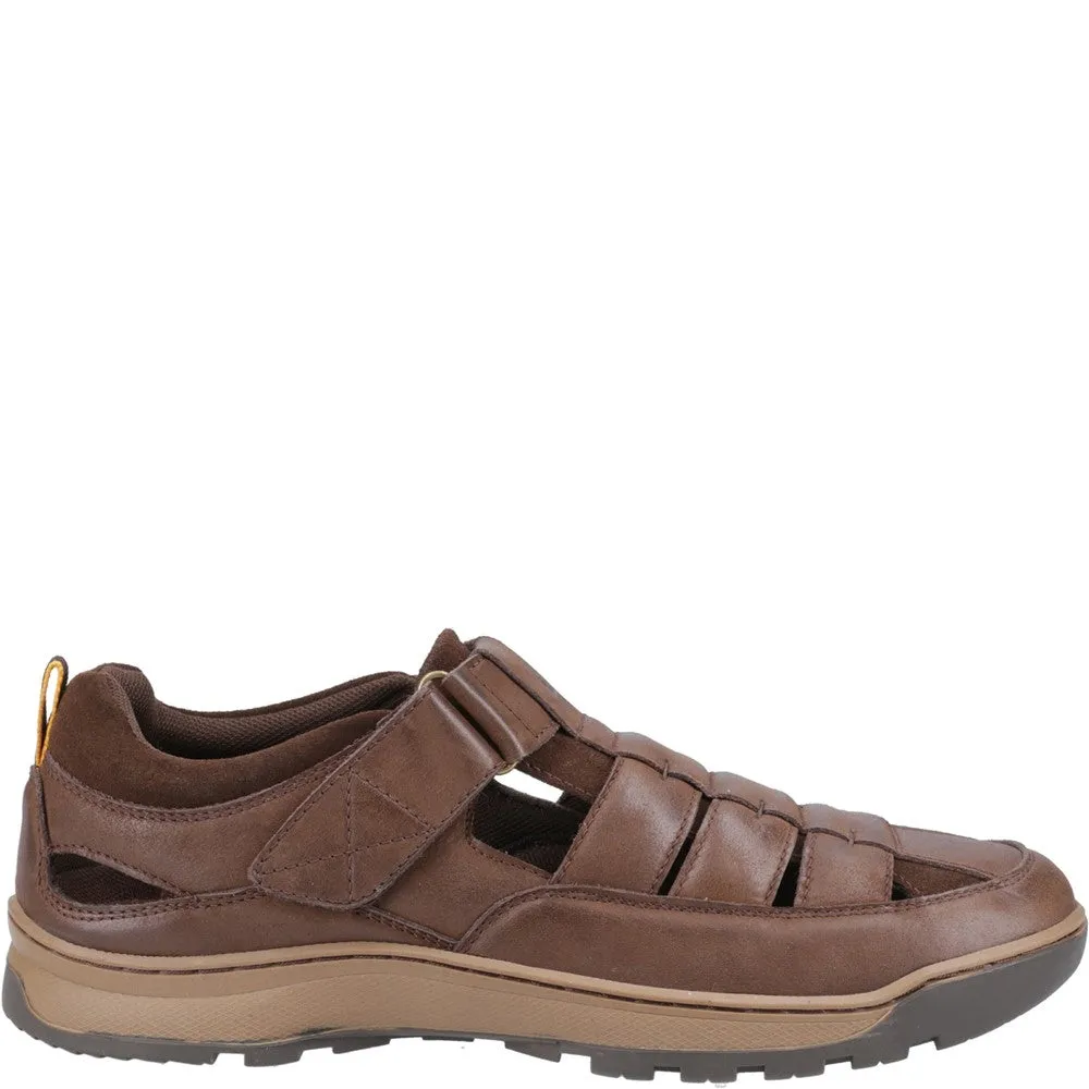 Brown Rucker Fisherman Sandals