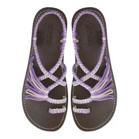 Commune - Taro Lavender Rope Sandals