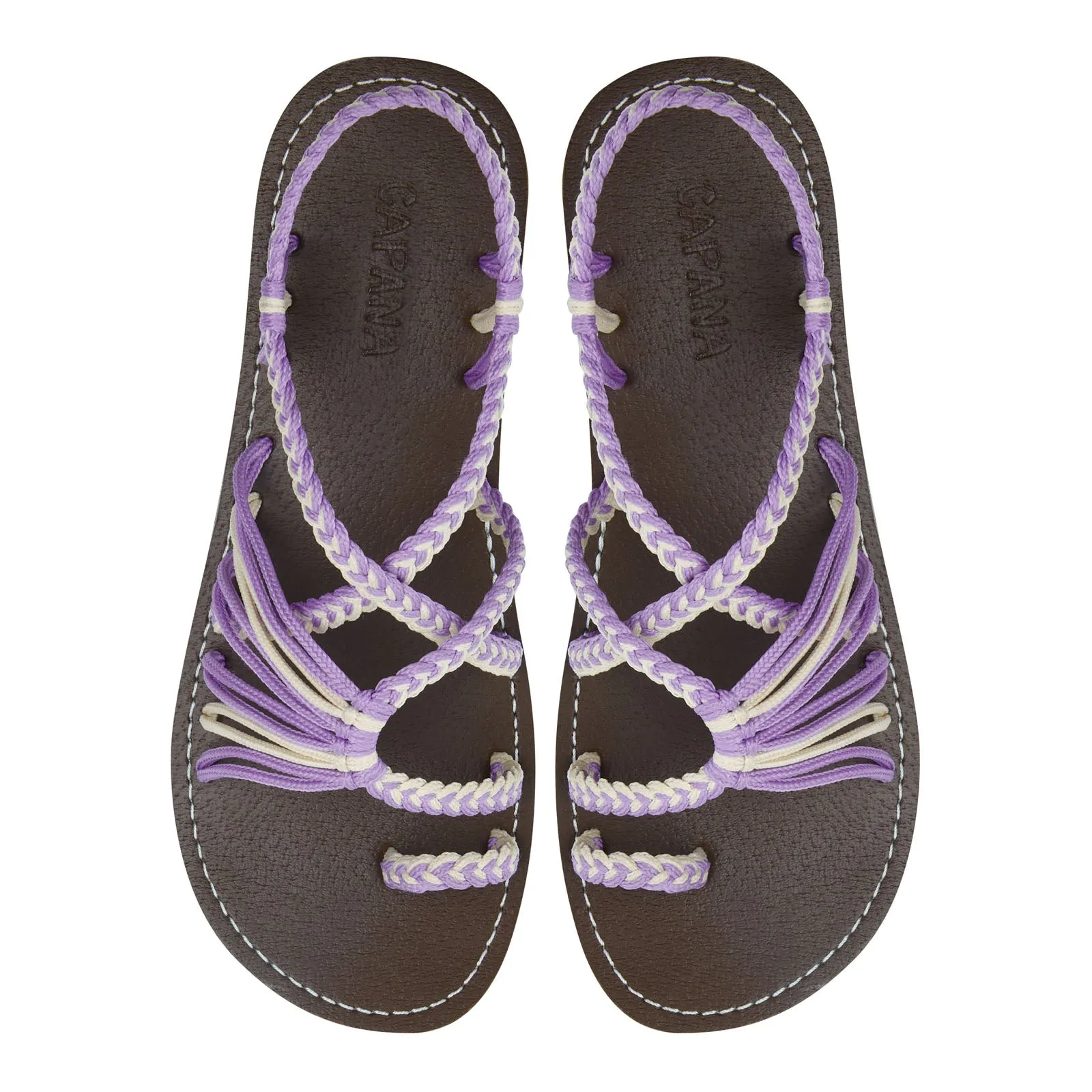 Commune - Taro Lavender Rope Sandals