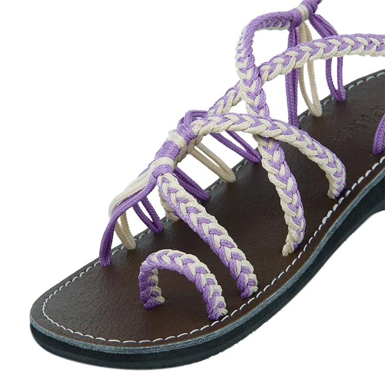 Commune - Taro Lavender Rope Sandals