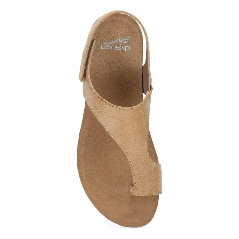 Dansko Women's Reece Sandals- Honey Distressed
