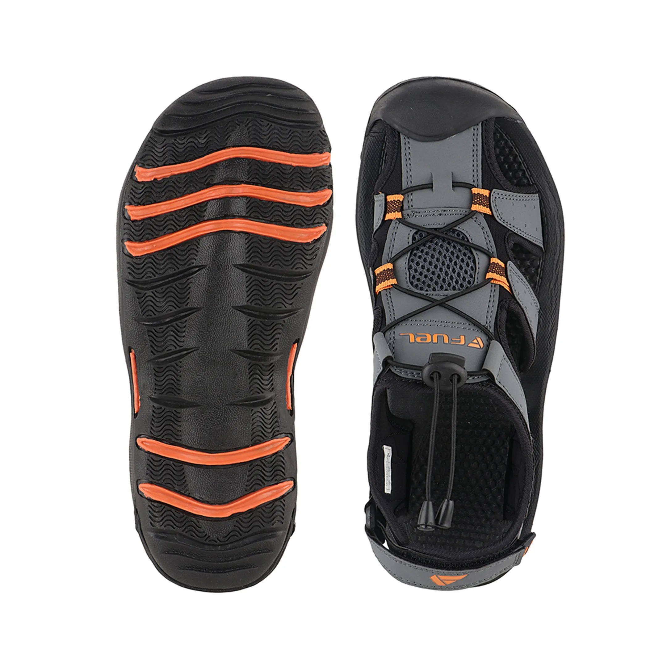 Fuel Soldier-02 Fisherman Sandals for Men(Grey)