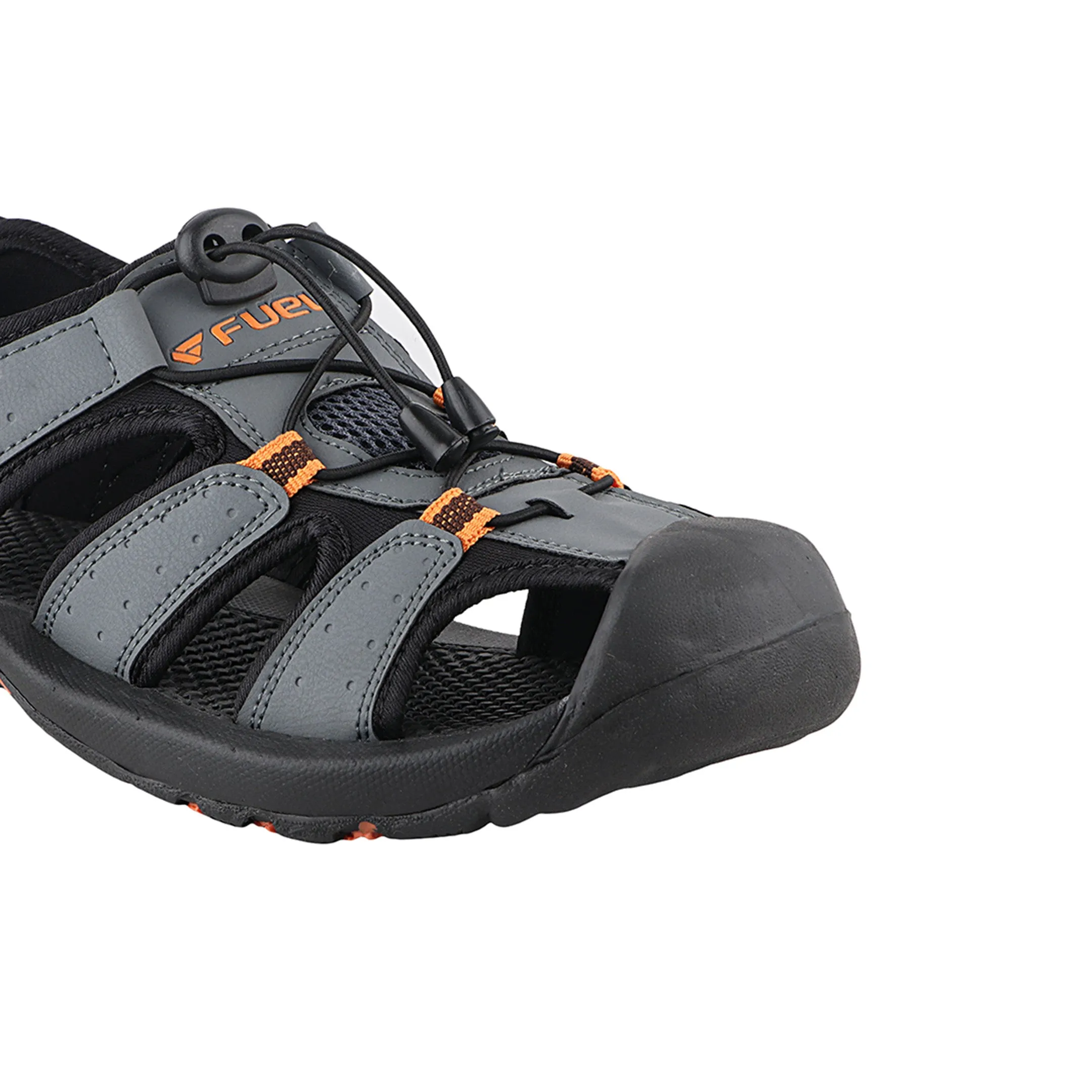 Fuel Soldier-02 Fisherman Sandals for Men(Grey)