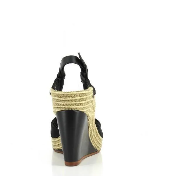 Gino Vaello 2981 Black Wedges