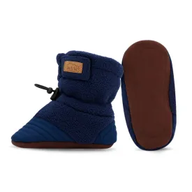 Jan & Jul Stay-Put Cozy Booties - Navy