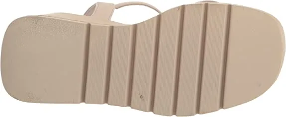 Madden Girl Women's Vaultt Wedge Sandal - Light Taupe VAUL01J1