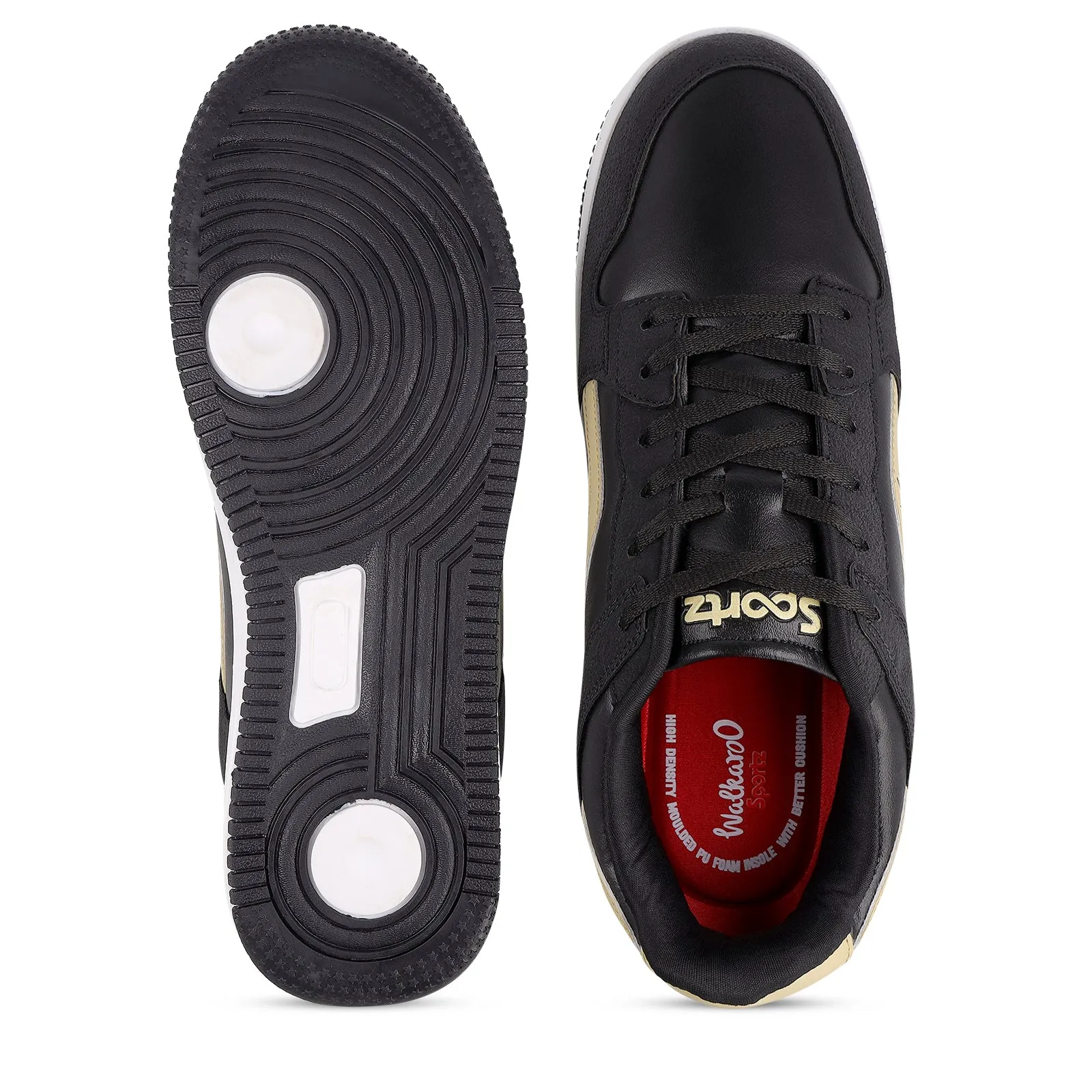 Men's Casual Sneakers - WY3475 Black