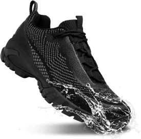 Mens Hiking Shoes Waterproof Lightweight Ankle Boots Outdoor Trekking Camping Walking Quest