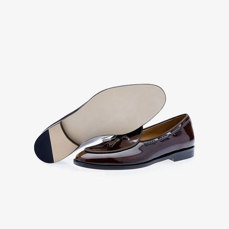 Men's Tassel Loafer Slip-On Shoes
