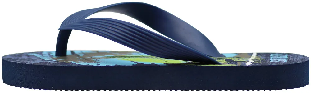 Norty Boy's Flip Flops Sandals for Beach Pool Everyday RUNS 1 SIZE SMALL