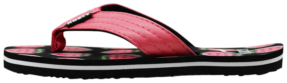 NORTY Girl's Casual Flip Flop Sandals For Beach, Pool or Everyday Runs 1 Size Small