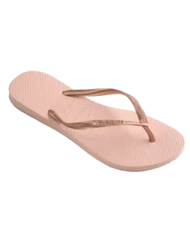 Slim Flip Flops in Ballet Rose