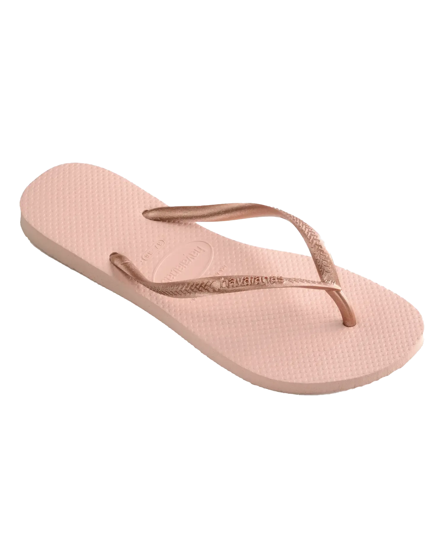 Slim Flip Flops in Ballet Rose
