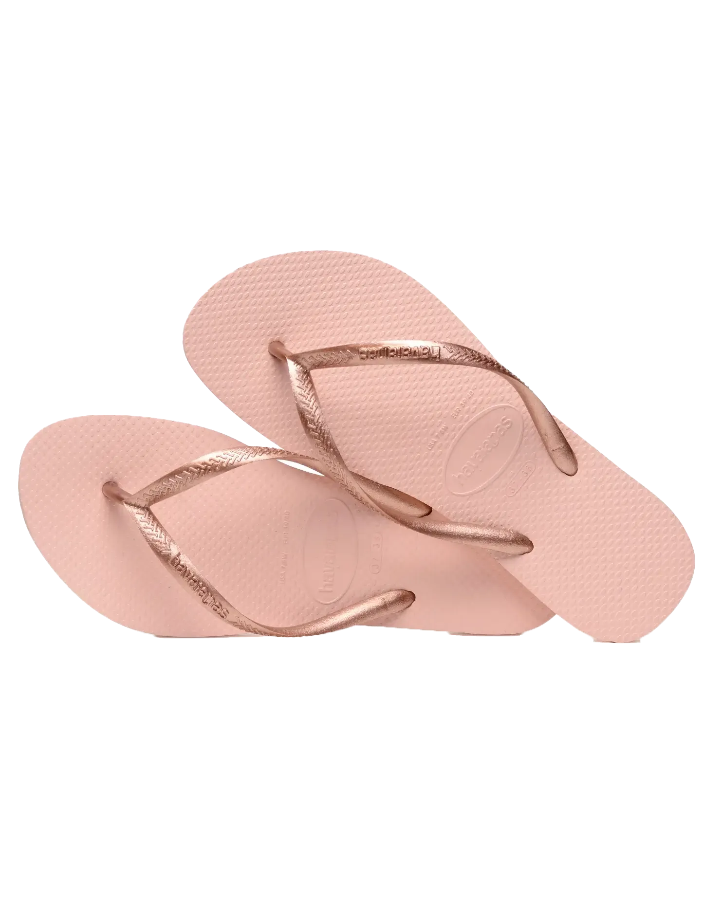 Slim Flip Flops in Ballet Rose