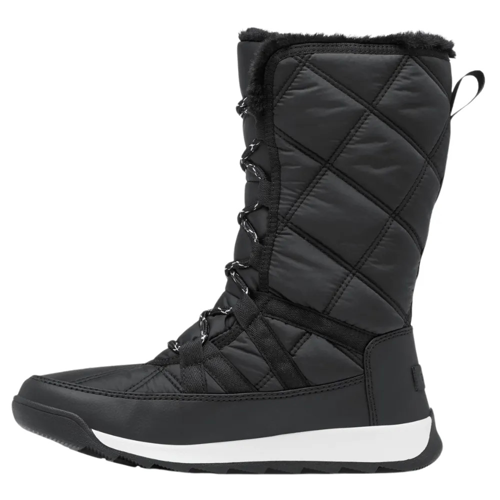 Sorel Whitney II Tall Plus Waterproof Black/Sea Salt Lace Boot (Women's)