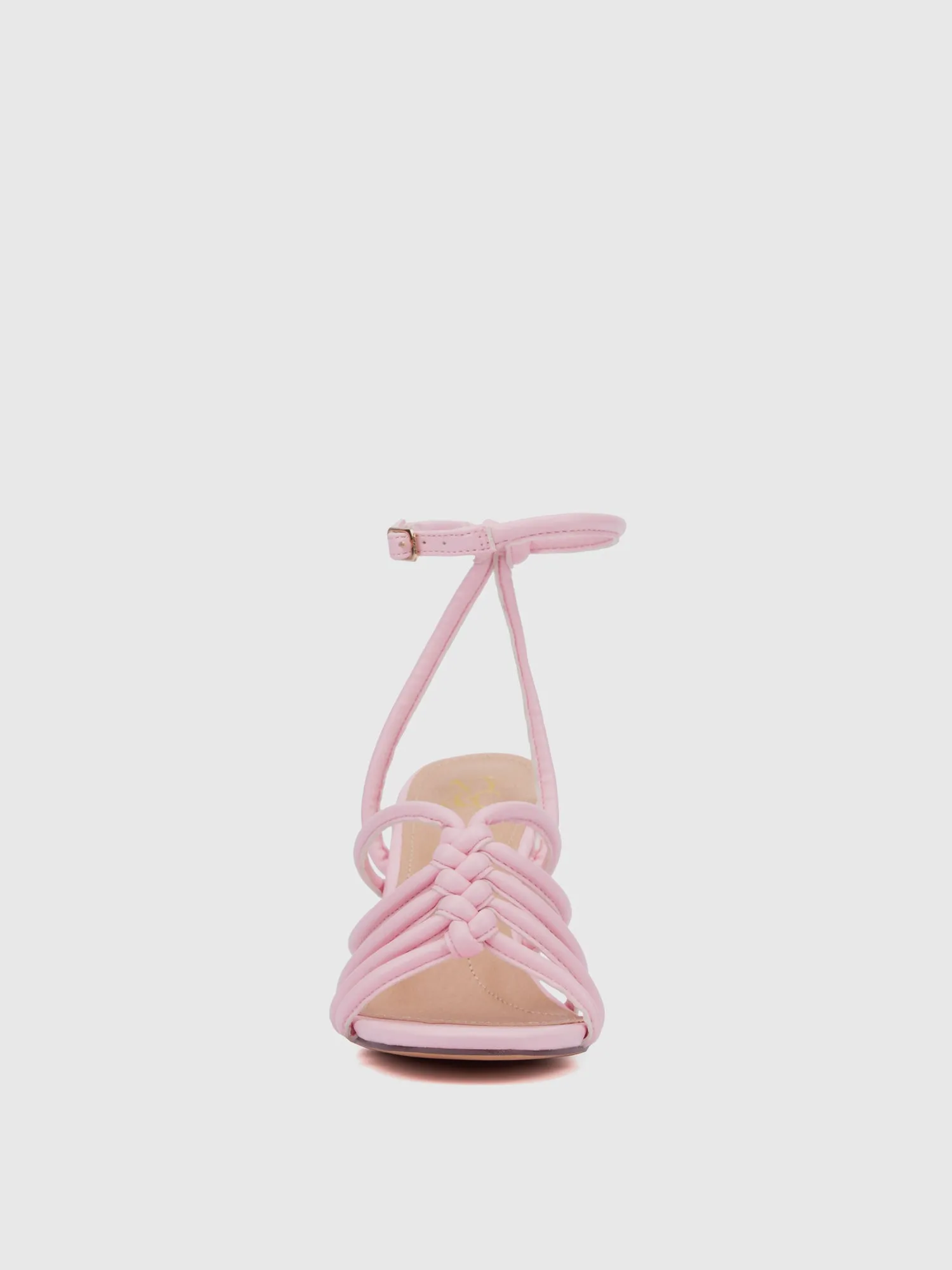 Strappy Block Heel