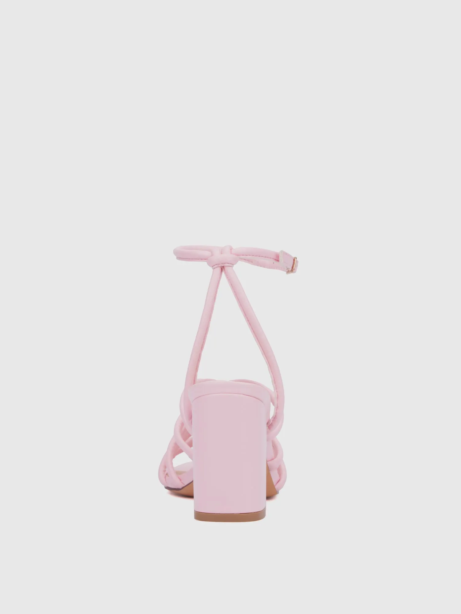 Strappy Block Heel