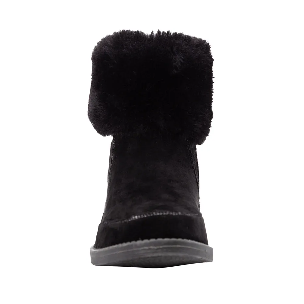 Tabitha Round Toe Zippered Booties