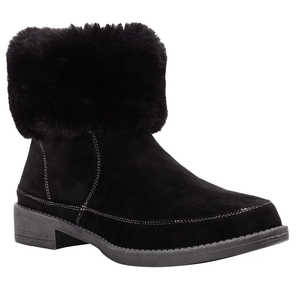 Tabitha Round Toe Zippered Booties