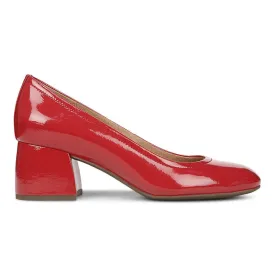 Vionic Women's Carmel Punps- Red Patent