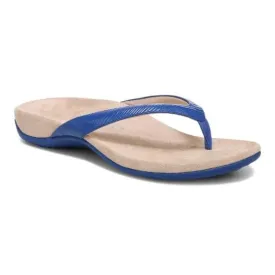Vionic Women's Dillon II Flip Flops- Blue Wavy
