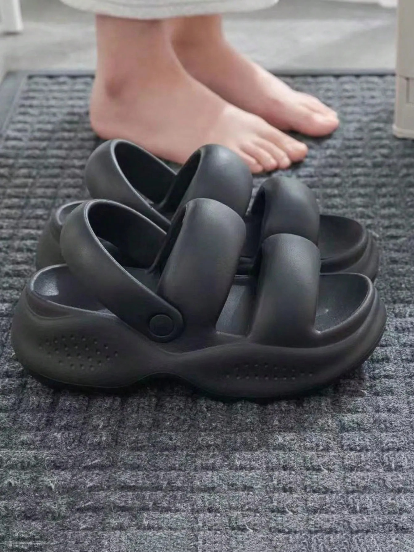 Women's Ultra Soft Lightweight Wedge Platform EVA Slippers, Thick-Soled And Comfortable To Step On, Summer Outdoor Fashion