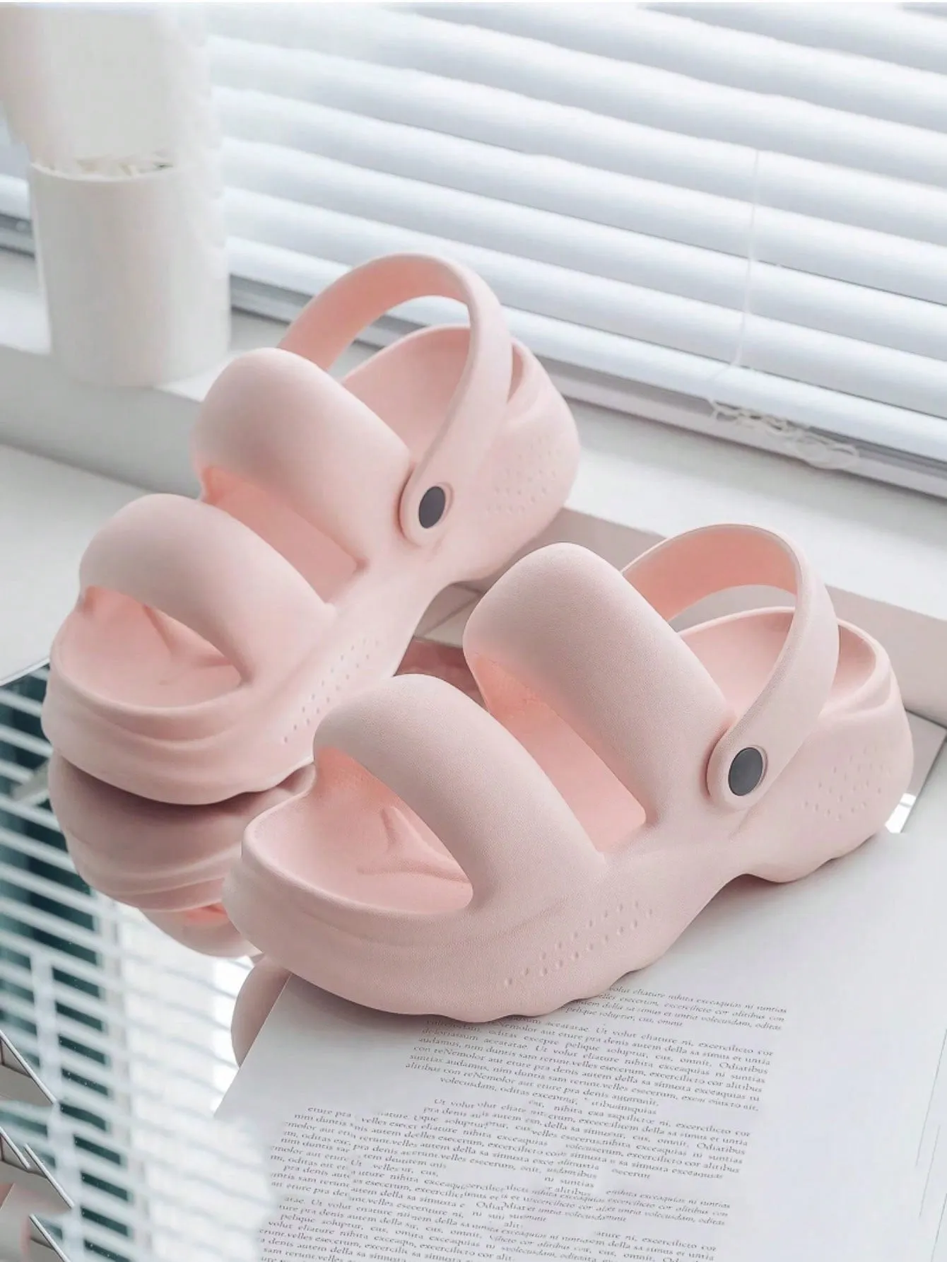 Women's Ultra Soft Lightweight Wedge Platform EVA Slippers, Thick-Soled And Comfortable To Step On, Summer Outdoor Fashion