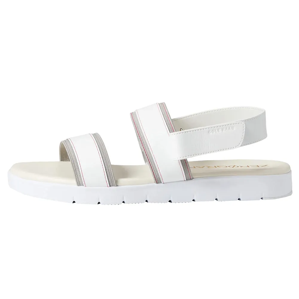 ZEROGRAND Flat Double Band Sling Back Sandals